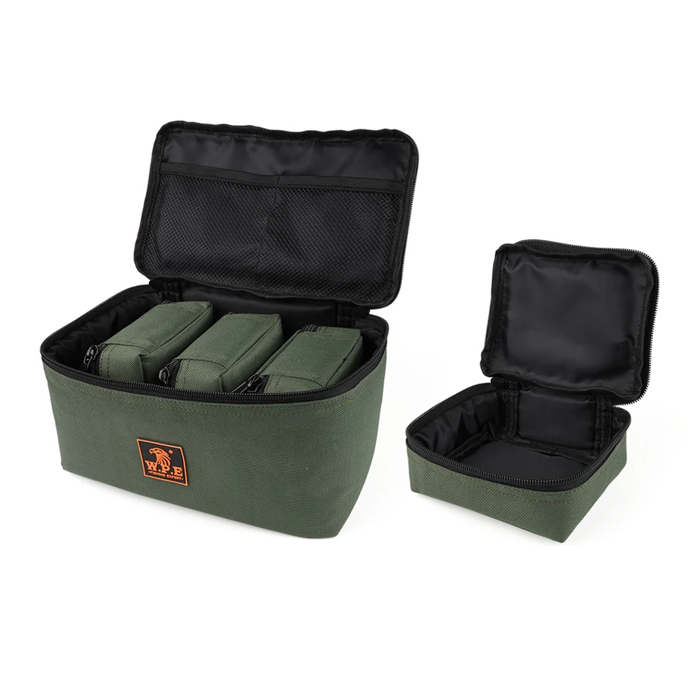 

1pcs Carp Fishing Bag Portable Outdoor Fishing Tackle Organizer Bait Line Reel Tools Storage Bags Fishing Accessories Pesca