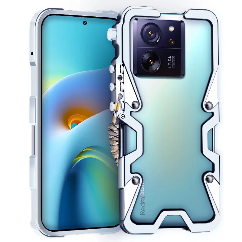 Оригинальные Роскошные армированные металлические алюминиевые чехлы для