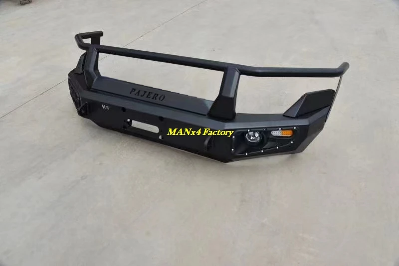 Стальной передний бампер Slap-Up 4wd для Mitsubishi Pajero Montero V80 V90 V93 V97