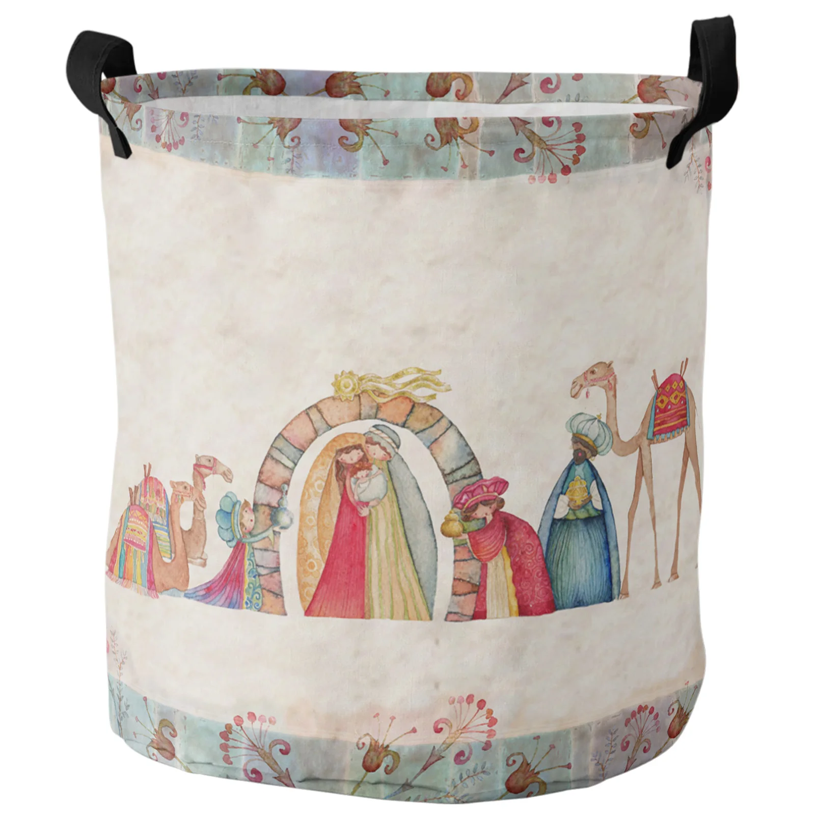 

Складная корзина для белья принцесса принц верблюд сказка органайзер для игрушек корзина для грязной одежды корзины для хранения