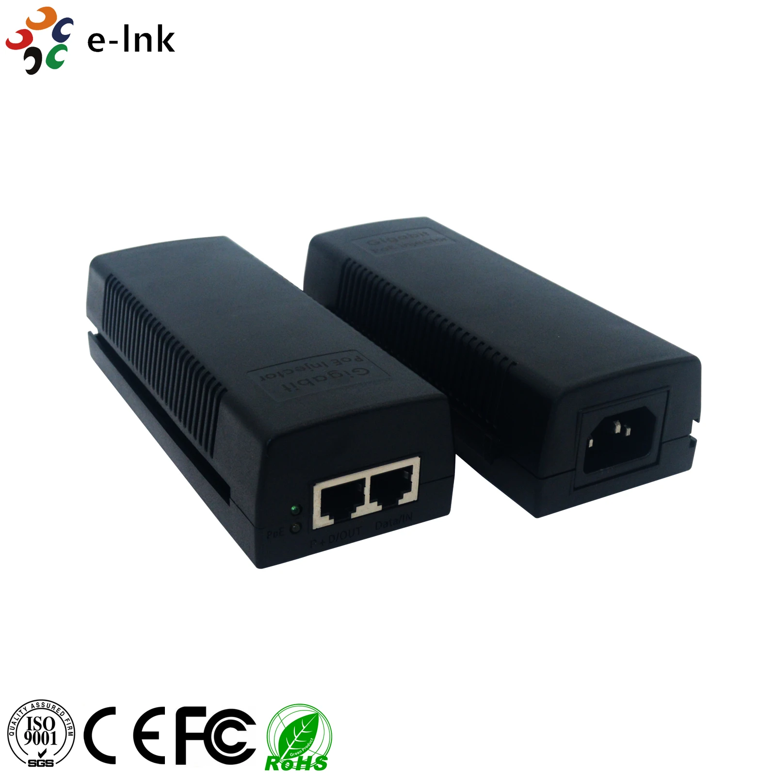 Фото 10 100 1000M Gigabit Power Over Ethernet PoE-адаптер Инжектор среднего размера №3
