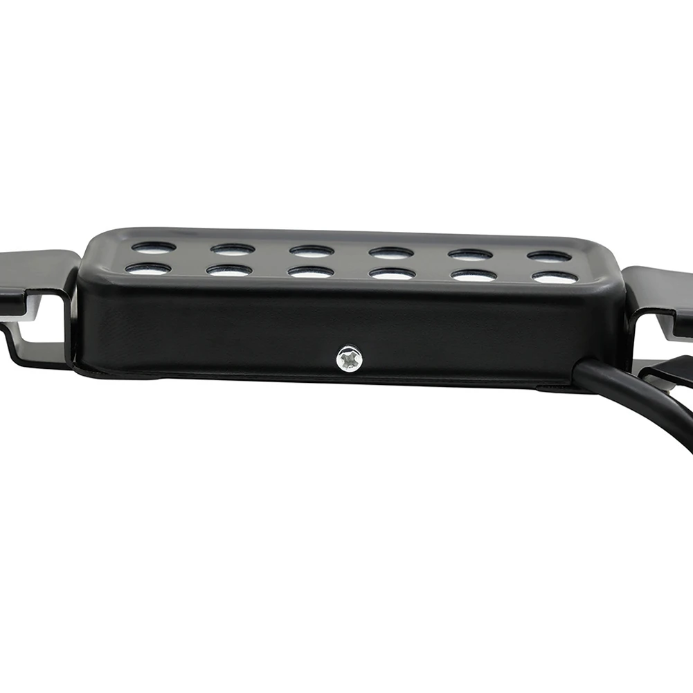 

100% Brand New Acoustic Guitar Pickup 12 Holes Transducer W/Audio Cable 14*4*10cm Accessories Magnetic Transducer