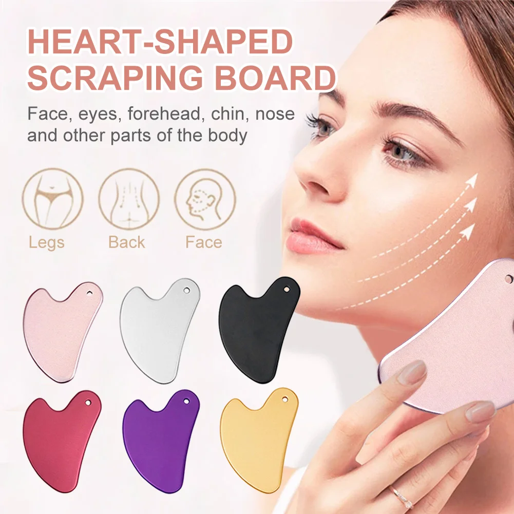 

Массажный инструмент для лица Gua Sha Board из сплава