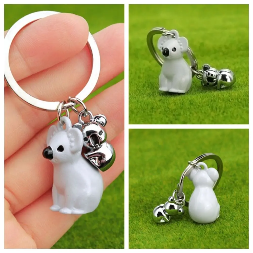 2 шт. кавайный милый брелок с изображением коалы текстурированная гладкая
