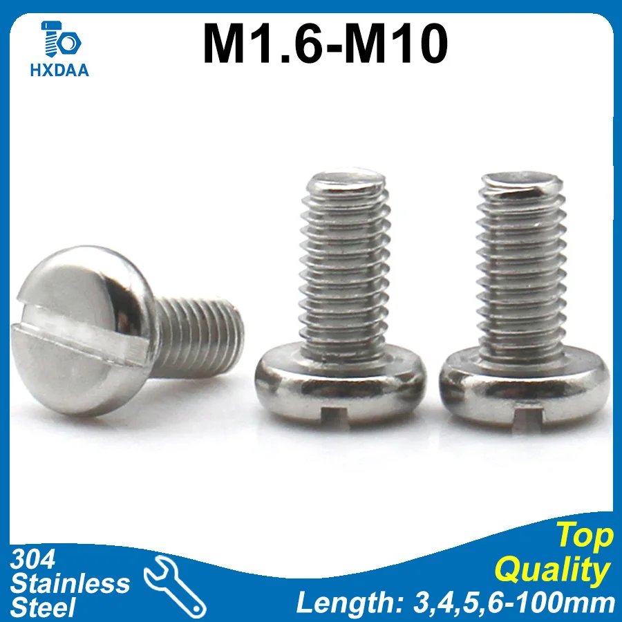 

Шлицевые винты XIAOCHAO из нержавеющей стали 304