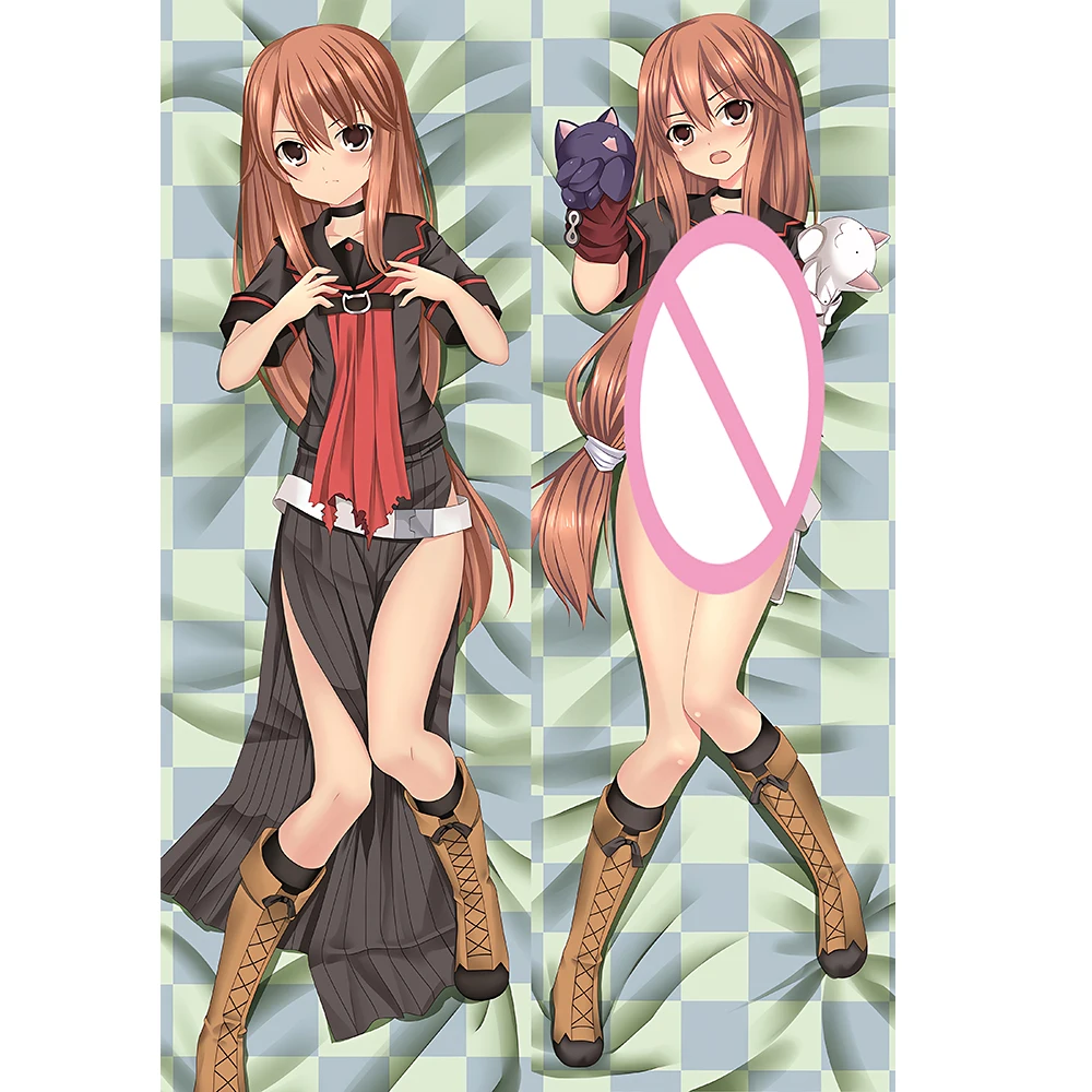 Okami Ryoko Аниме Dakimakura обнимающая наволочка с двусторонним принтом Otaku Kawaii Подушка