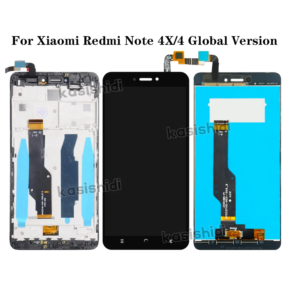 5 5-дюймовый ЖК-дисплей Для Xiaomi Redmi Note 4 Глобальная Версия Snapdragon 625