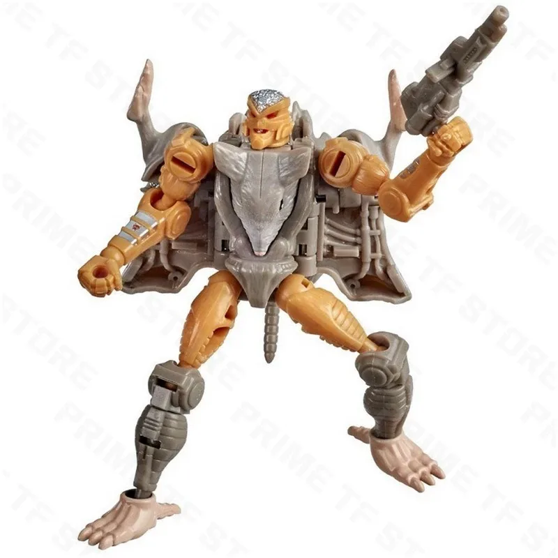 Фото Оригинальная игрушка Hasbro Transformers: Война за Кибертрон, WFC-K2 Rattrap, фигурка аниме-персонажа класса Core, модель для коллекционирования, подарок №2