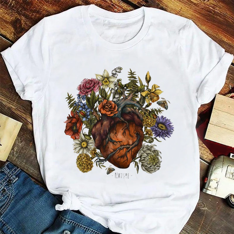 Женская повседневная одежда в стиле ретро с коротким рукавом, модная футболка с принтом, женская футболка, женская летняя футболка с круглым вырезом, Графитовая футболка Женская повседневная одежда в стиле ретро с коротким рукавом, модная футболка с принтом, женская футболка, женская летняя футболка с круглым вырезом, Графитовая футболка