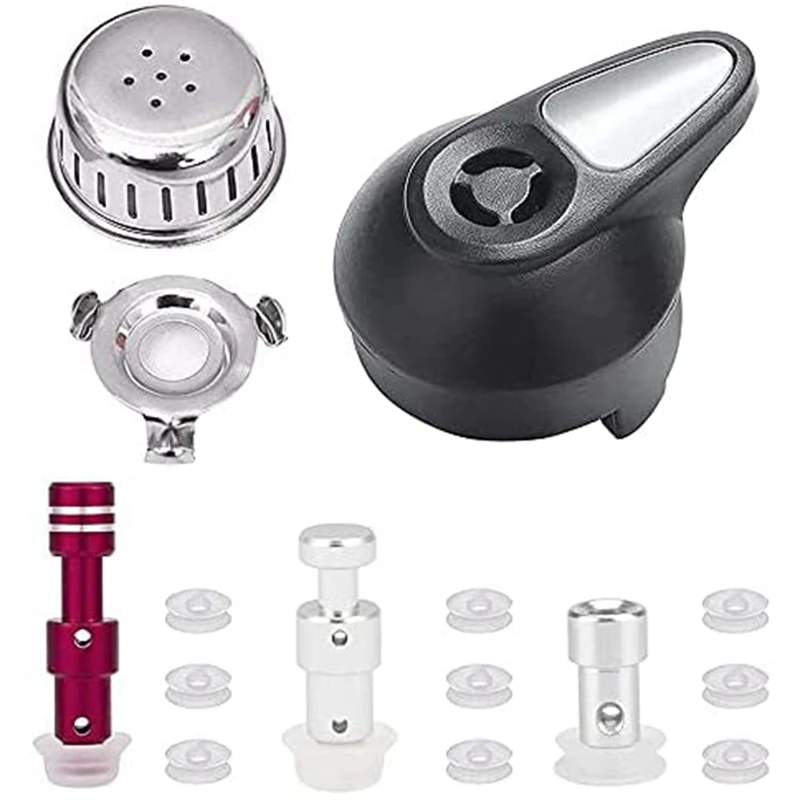

Steam Release Handle,Float Valve Replacement Parts With Anti-Block Shield For Instantpot IP-LUX Mini,IP-LUX50,IP-LUX60