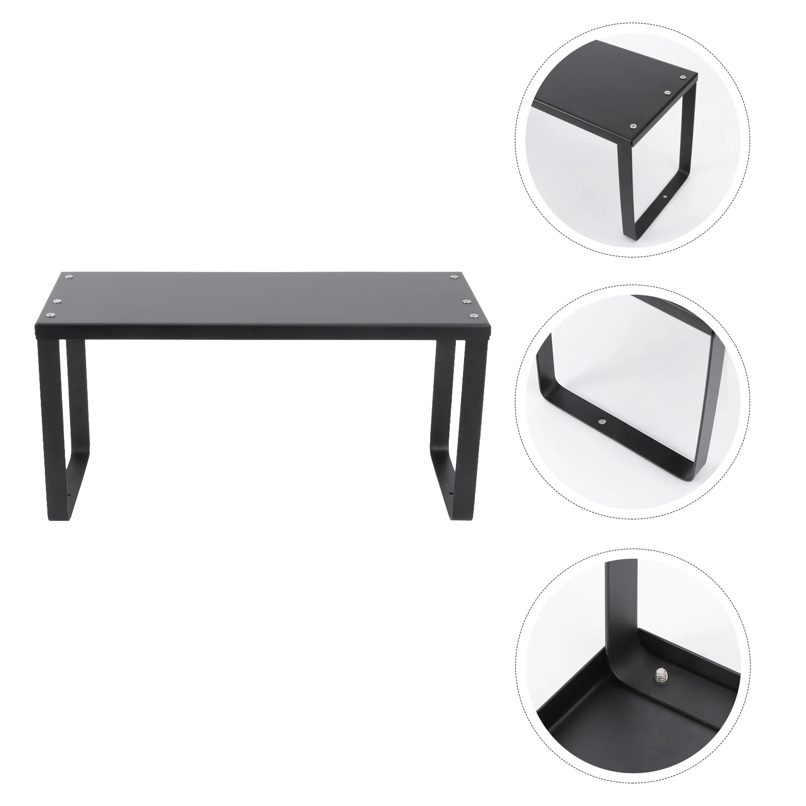 

Organizer Cabinet Shelf Shelves Storagestackable Rack Countertop Cuporganizers Kitchenware Iron Kitchen Metal Holder Stand