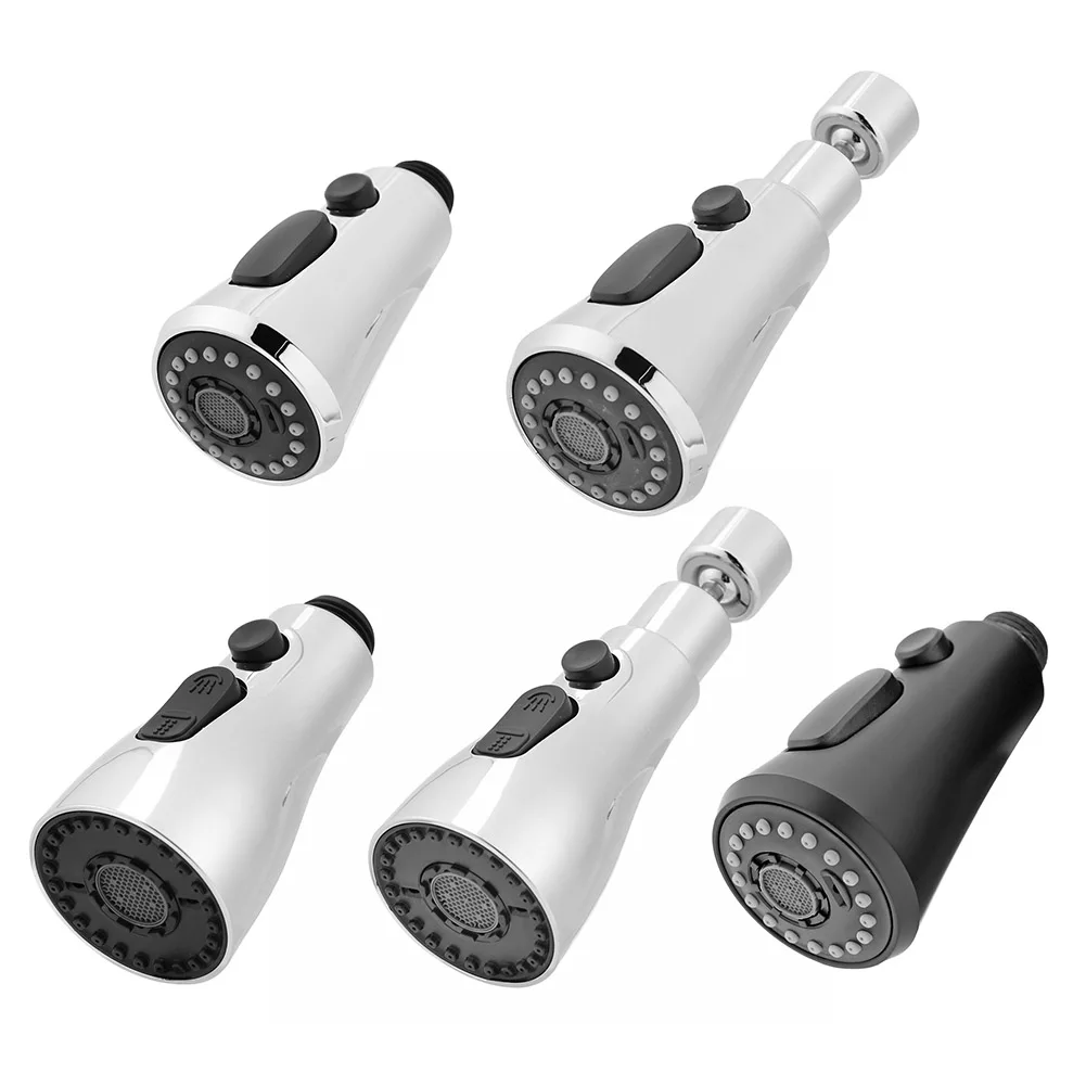 

Universal Kitchen Tap Pull Out Nozzle 3 Modes Filter Diffuser Water Tap Head Water Saving Shower Basin Faucet Nozzles Adapter