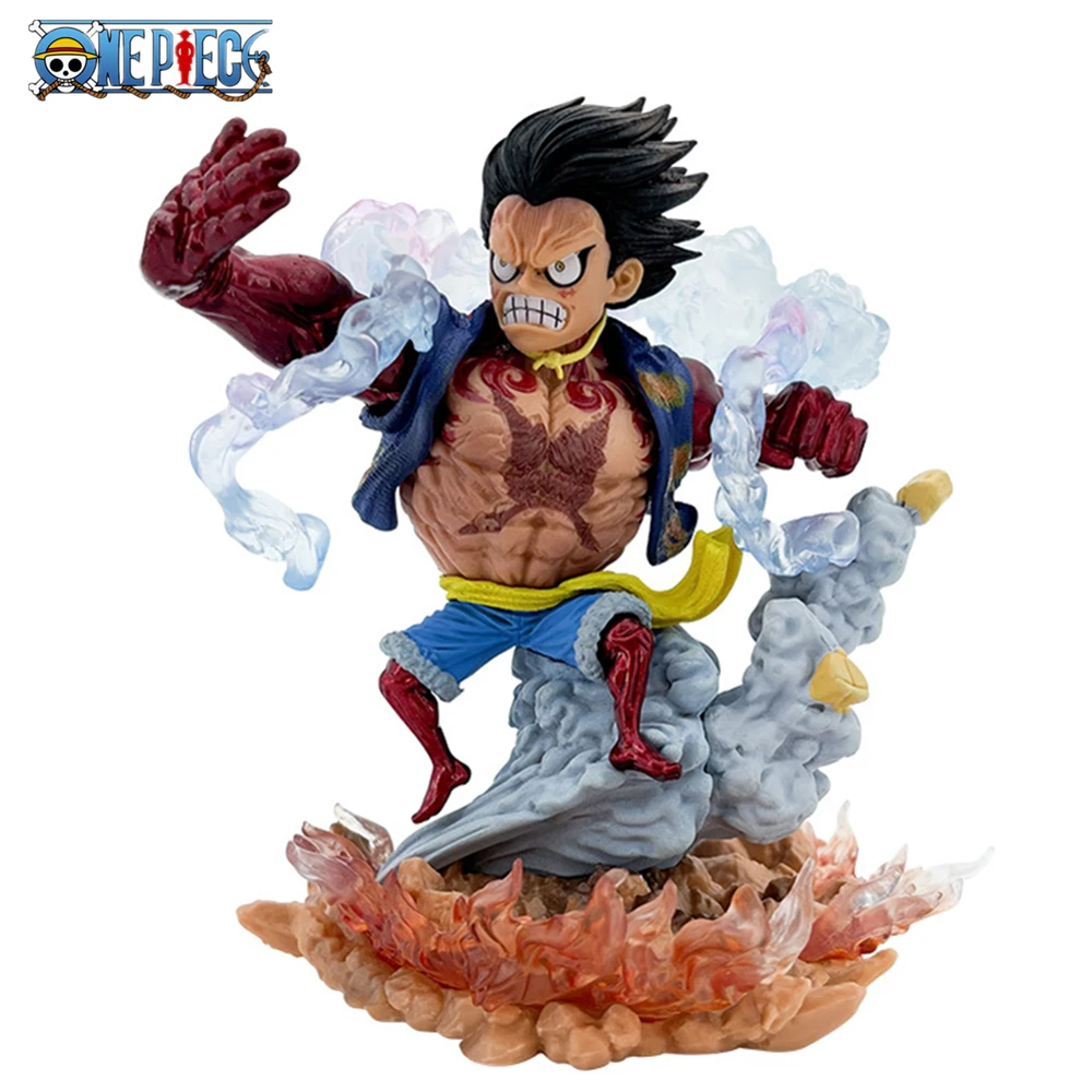Товар: Фигурка One Piece Action Figure 14 см Аниме Луффи G5 Gear 4 Kong Gun Модель-пальчик для сбора, коллекционная игрушка, подарок на Рождество.