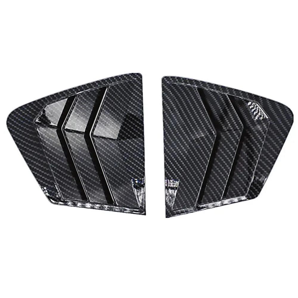 Фото Для Honda Civic 9th Sedan 2011 2012-2015 ABS пластик заднее окно четверть жалюзи крышка боковое вентиляционное отверстие отделка автомобильные клейкие аксессуары №4