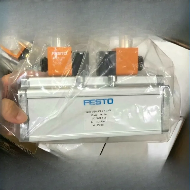 Фото Детали для электромагнитного клапана FESTO Festo MDH-5/3C-3/4-D-4-24DC 3G 12458 12459 №2