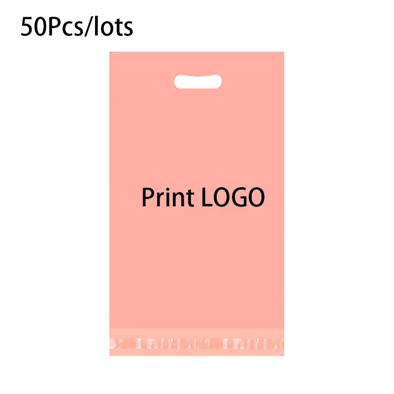 

Матовые пакеты с ручкой для почтовых отправлений, 50 шт.