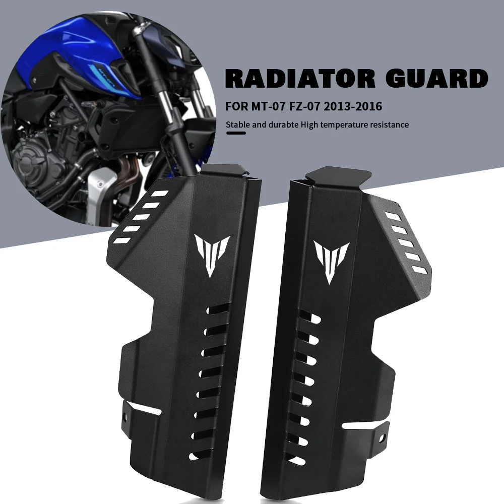 

Аксессуары для мотоциклов YAMAHA MT-07 MT07 FZ07 2013 2014 2015 2016 Защитная боковая крышка радиатора мотоцикла MT 07 FZ 07