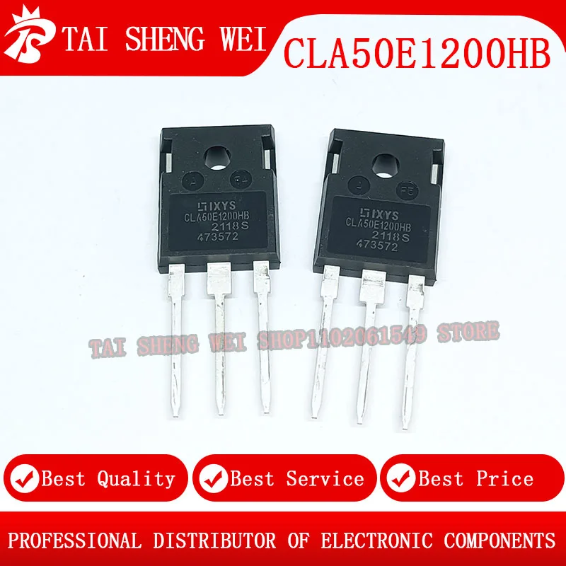 Новинка, оригинальный эффективный Тиристор CLA50E1200HB CLA50E1200 50E1200 50A 1200V TO-247, 5 шт.