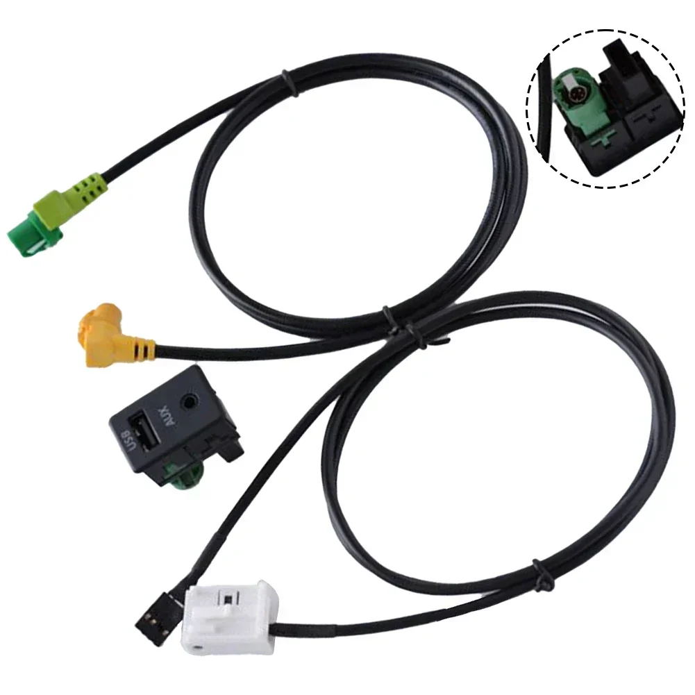 Распродажа новый Aux-переключатель USB-кабель беспроводного адаптера для BMW 3 серии 5
