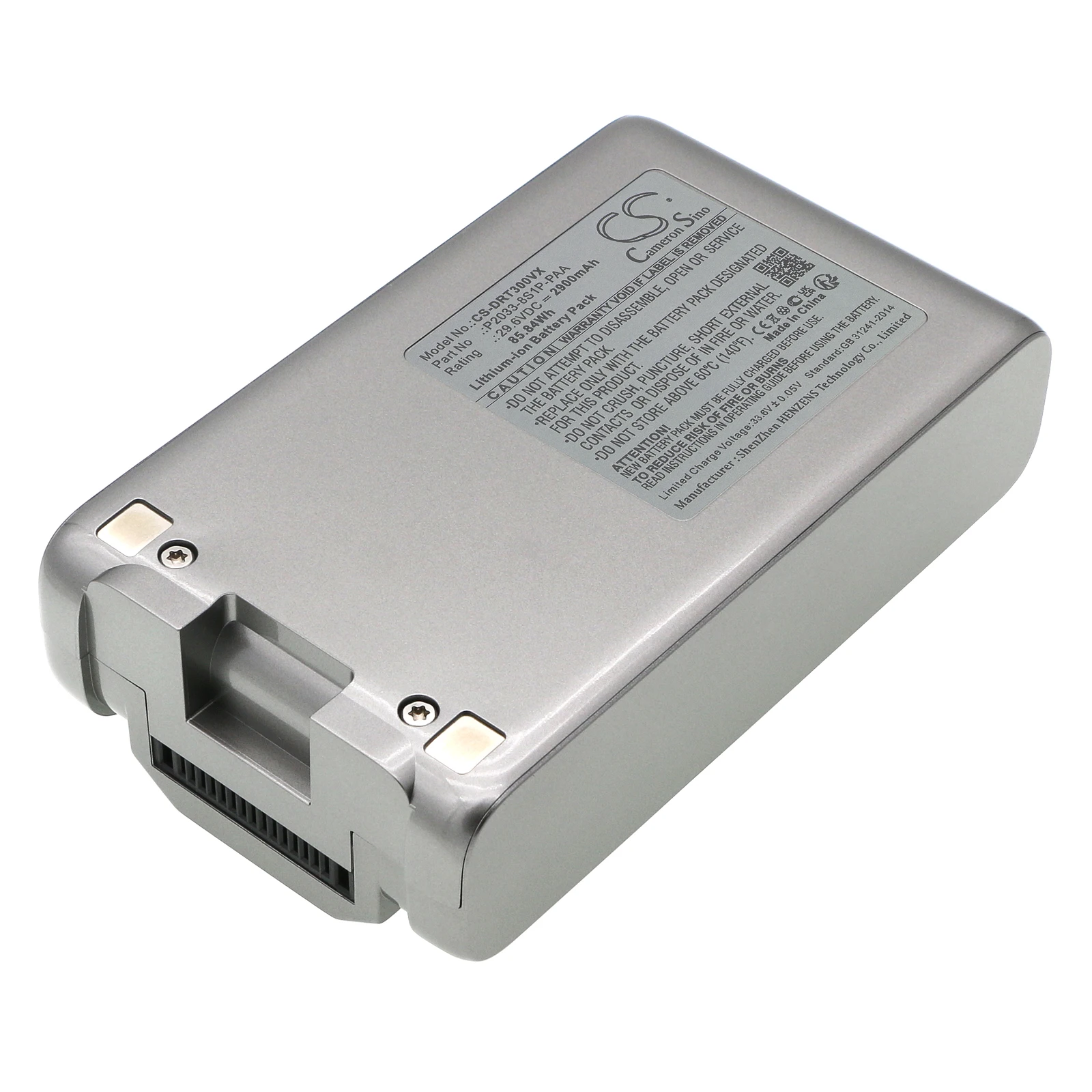 Сменный аккумулятор CS для пылесоса Dreame T30 P2033-8S1P-PAA 2900 мАч/85 84 Втч