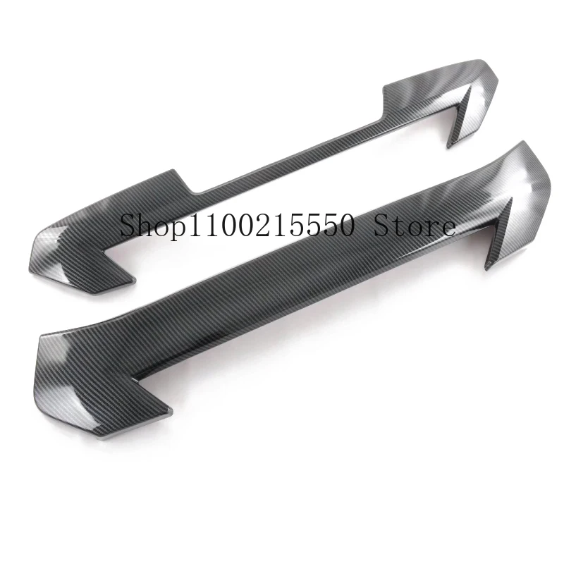 Для Isuzu D-MAX DMAX 2021 2022 2023 ABS Черная передняя решетка гриль капот декоративная крышка