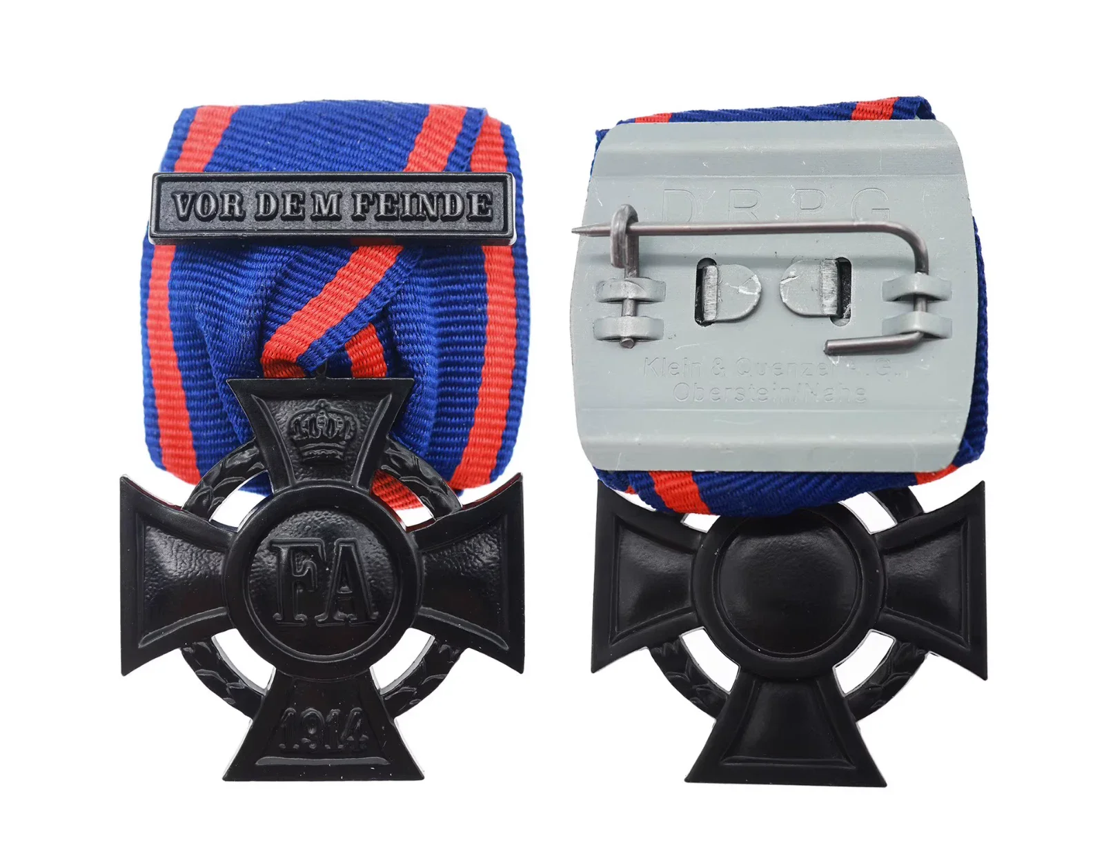 

Немецкая медаль с крестом 2-го класса Friedrich August