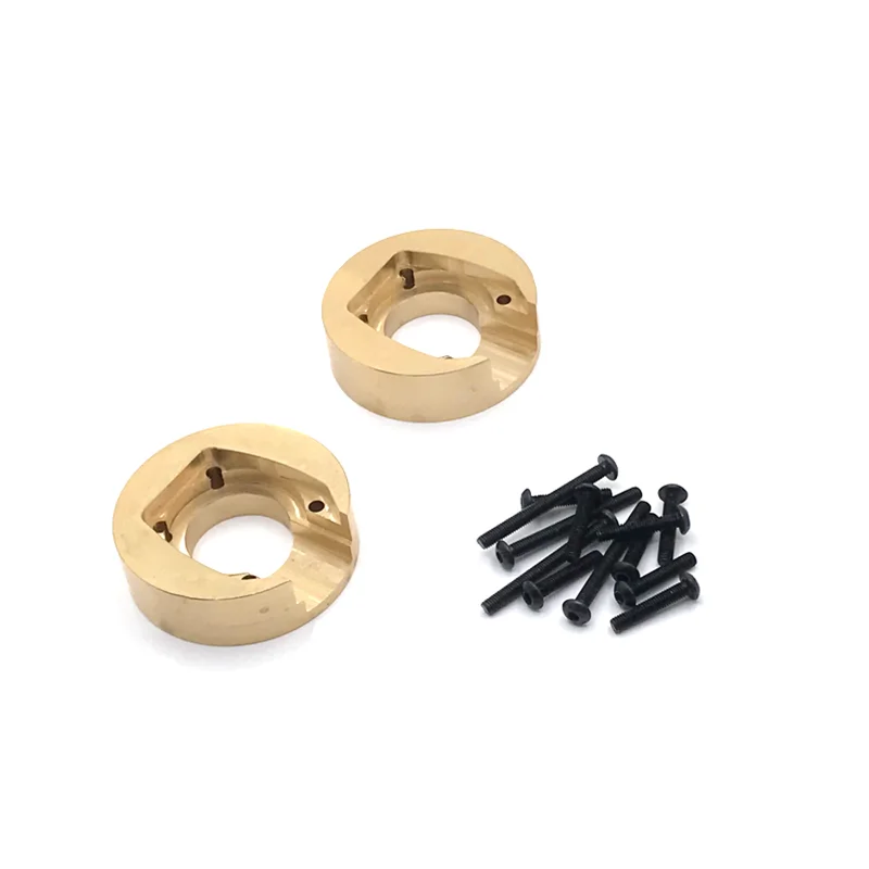 Metal Upgrade Front and Rear Counterweight Brass For YK4102 YK4103 YK4082 1/10 13195 RC Car Parts