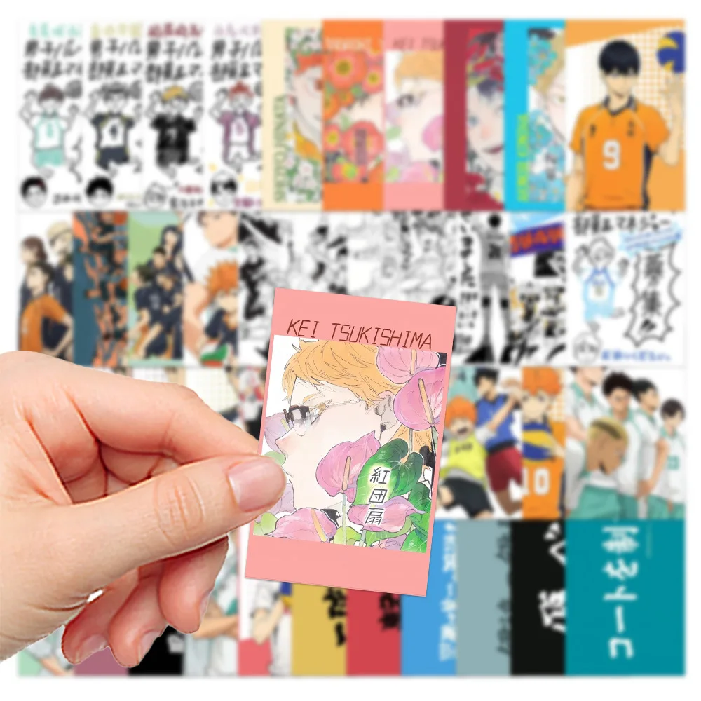 43/30/10 шт. Asahi Azumane Kuroo Kurohashi Hinata Shoyo популярные аниме наклейки чемодан справочник