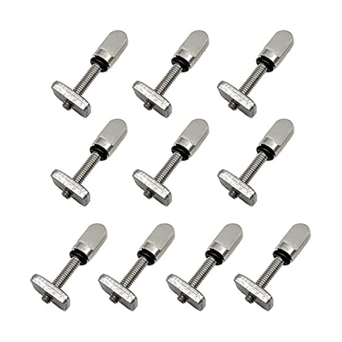 

10 шт., универсальный винт и пластина из нержавеющей стали