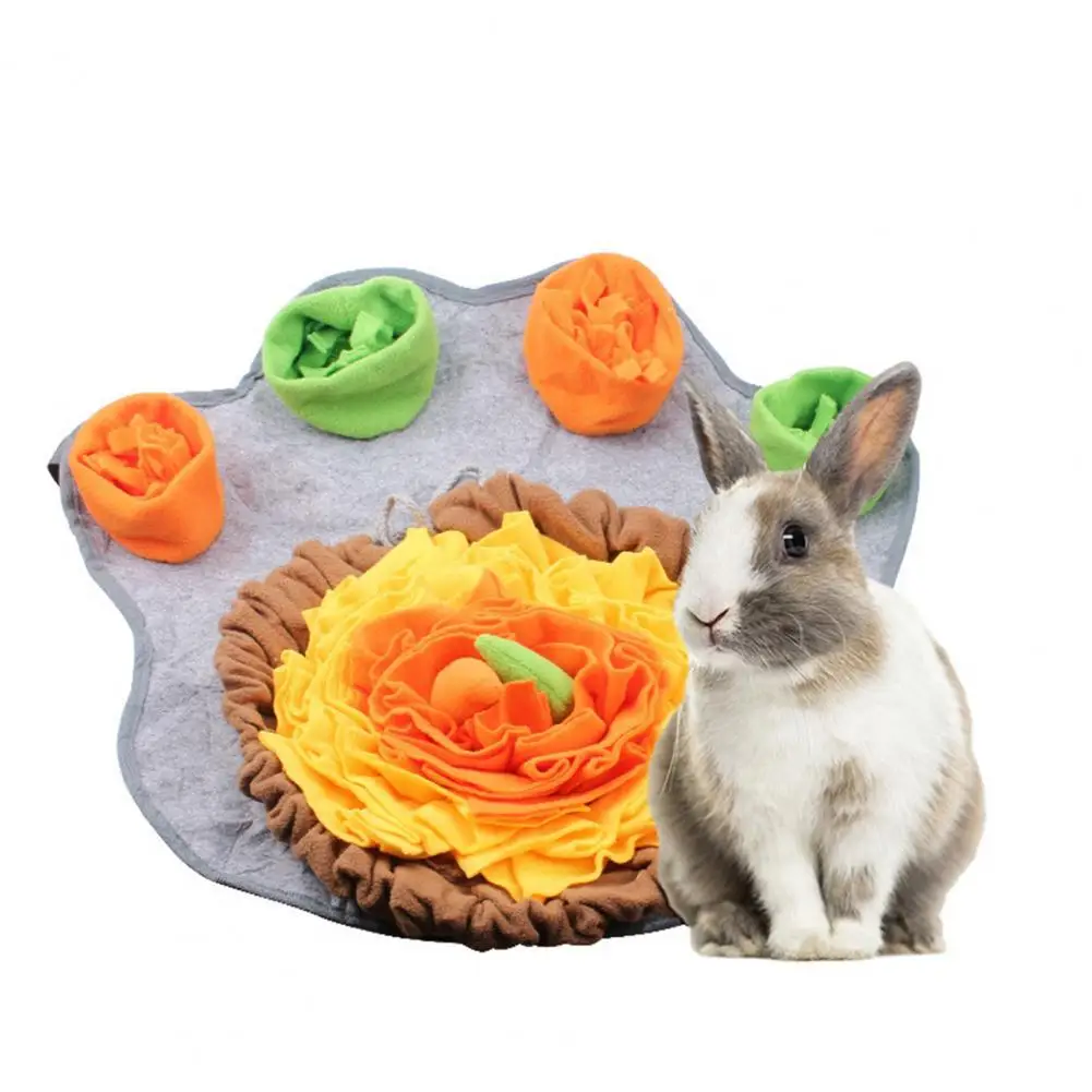 

Интерактивный экологически чистый коврик-кролик, игрушка-дозатор для собак, медленная кормушка, товары для домашних животных