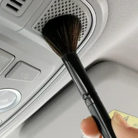 car detailing brush ultra soft brush car dash duster brushes for auto interior home office keyboard air outlet wheel cleaning