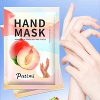 putimi 2pairs hand mask exfoliating wax peel hand care whitening hand cream hand scrub remove dead skin moisturizing spa gloves