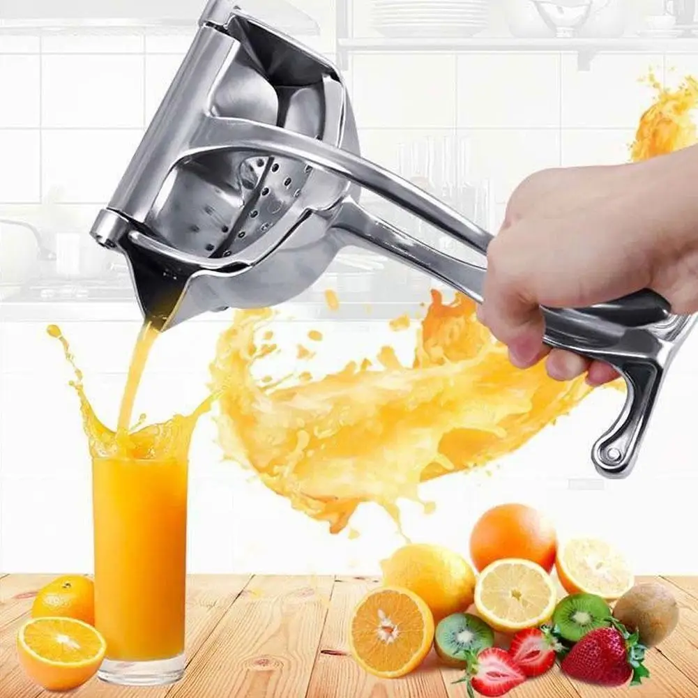 Portable Manual Fruit Juicer Aluminium Alloy Kitchen Maker C