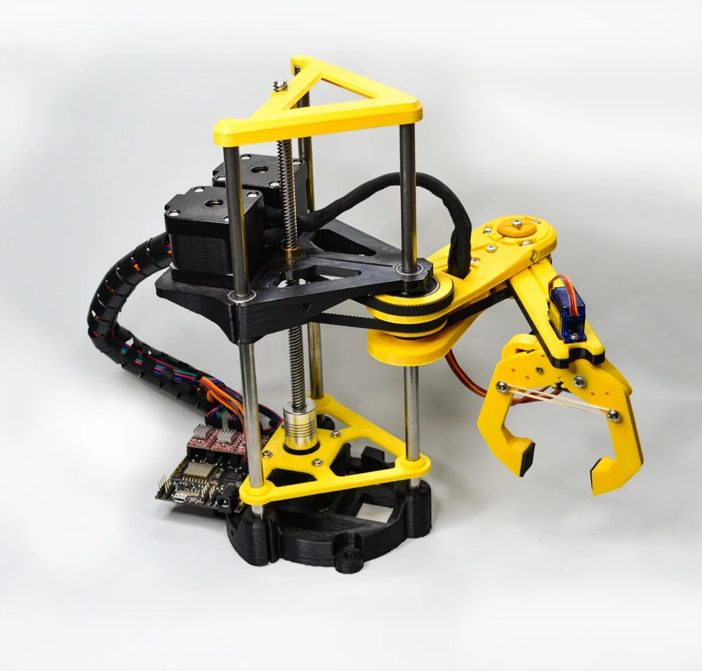 Cheapest Scara Robot Arm UnoScara 3D Printing Robotics for Arduino Python Programming DIY STEM Toys