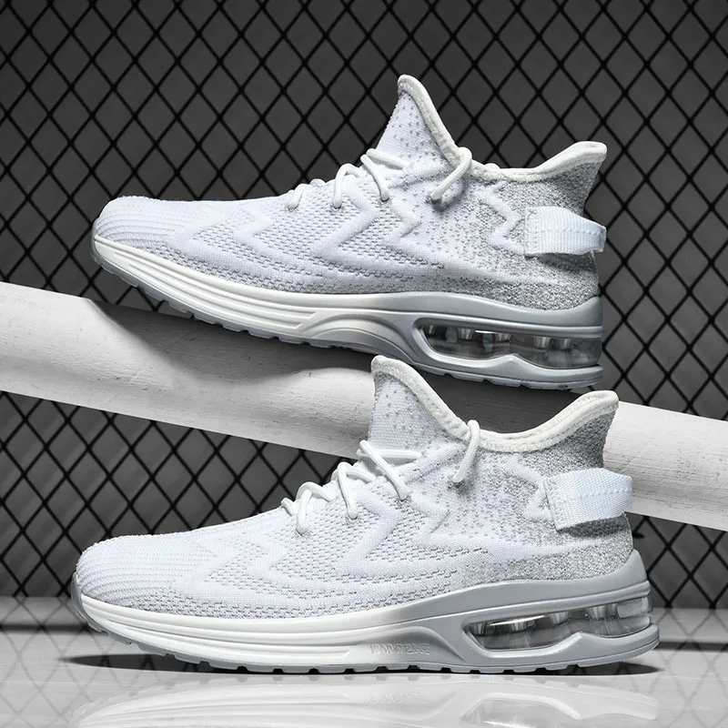 Кроссовки мужские дышащие удобная повседневная обувь для бега роскошные