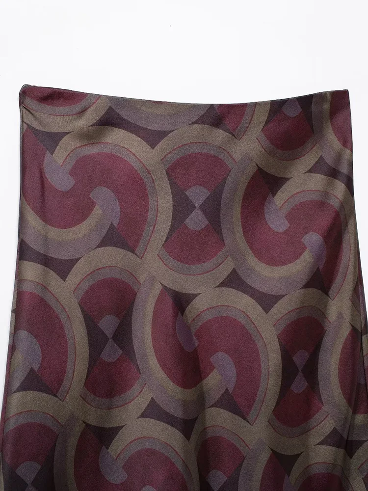 2024 новая мода богемная милая женская юбка средней длины женское повседневное