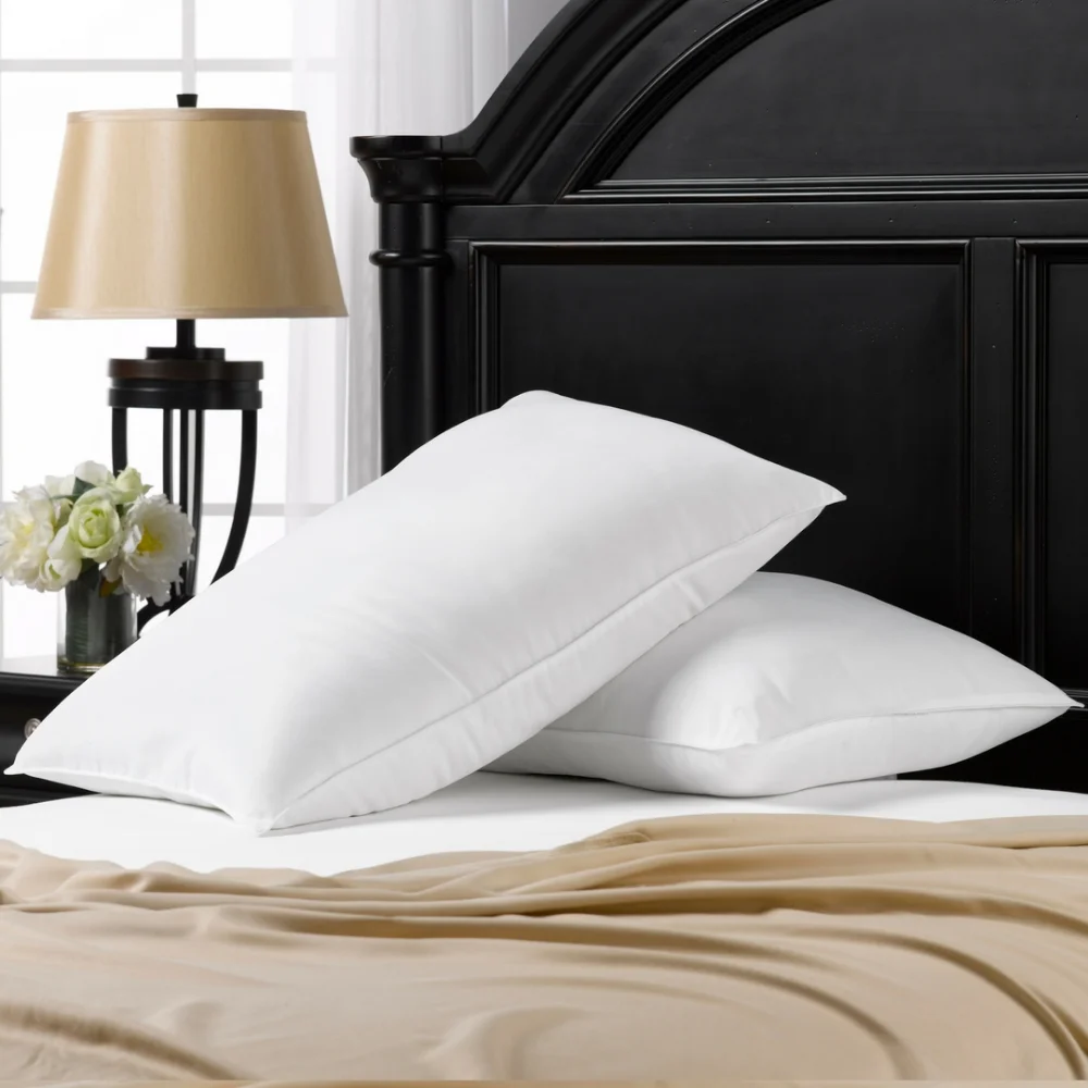 Signature Overstuffed Firm Bed Pillows (2 Count) Down Pillow