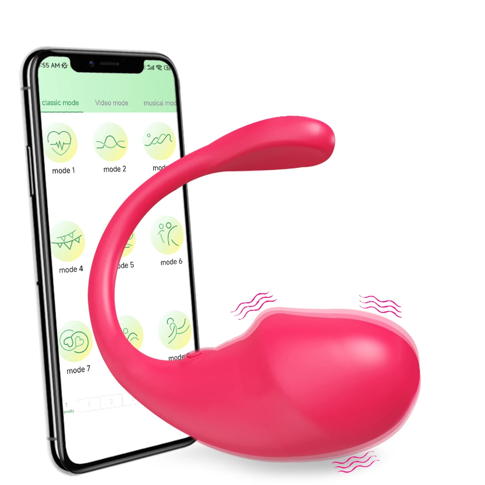 Беспроводной Bluetooth-вибратор Egg APP Control