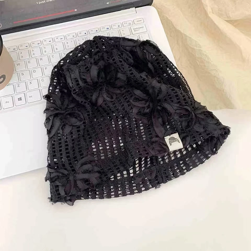 Кепка Berretti con fiori di rosa Cappelli per donna Skullies Cap Lady Foulard Primavera Estate Femme Cappello protezio