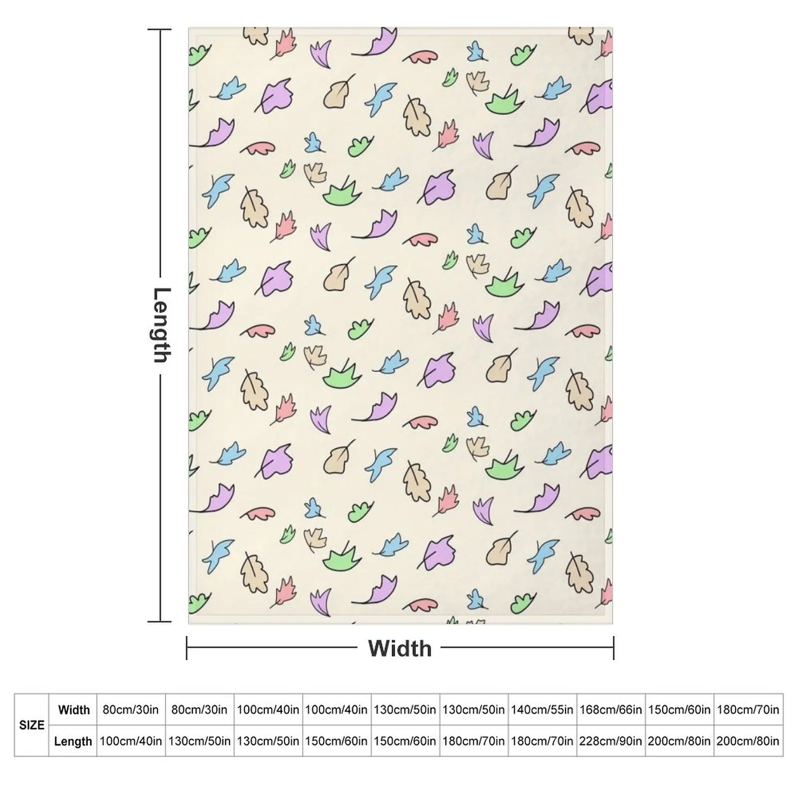 Одеяло Heartstopper Leaves одеяла для кровати теплые зимние винтажные