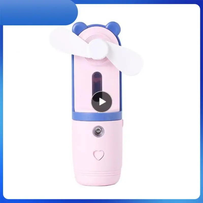 

Ручные мини-вентиляторы с длительным сроком службы батареи, портативный малошумный охладитель воздуха для кондиционирования воздуха, охлаждающий вентилятор с распылителем воды