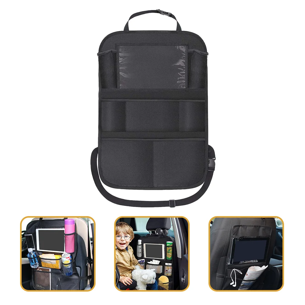 

2pcs Car Seat Organizer Multi-pocket Car Hanging Pocket Chair Back Storage Bag