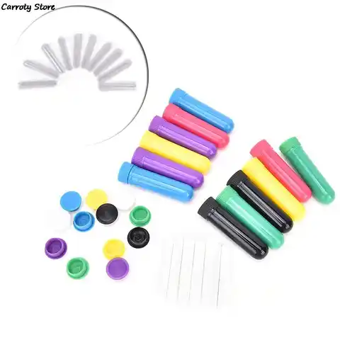10 pcs/set, plastic empty nose containers