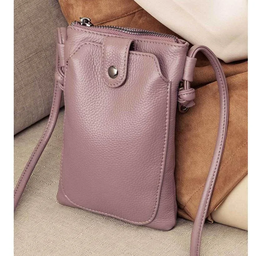 

2023 New Arrival Women Shoulder Bag Genuine Leather Softness Small Crossbody Bags For Woman Messenger Bags Mini Clutch Bag