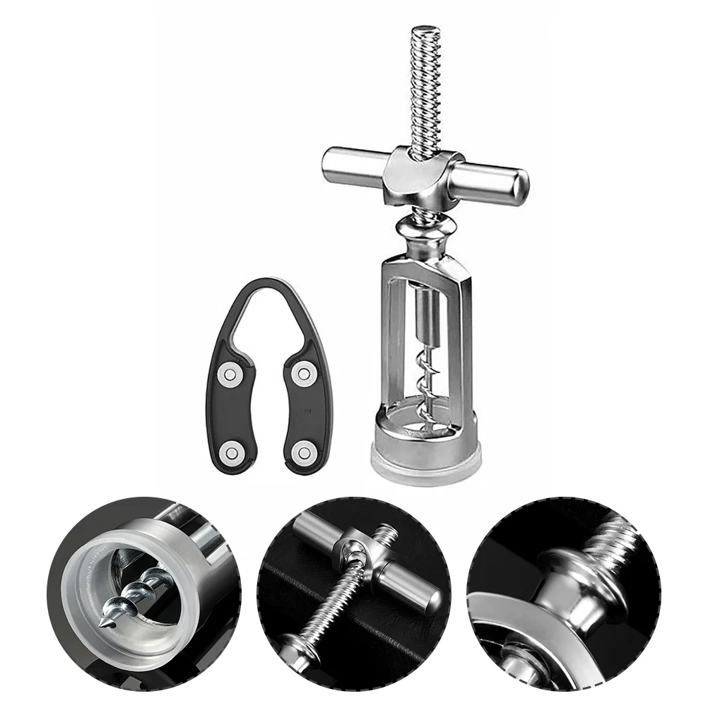 

1 комплект ручных открывалок для бутылок, портативный штопор для бутылок