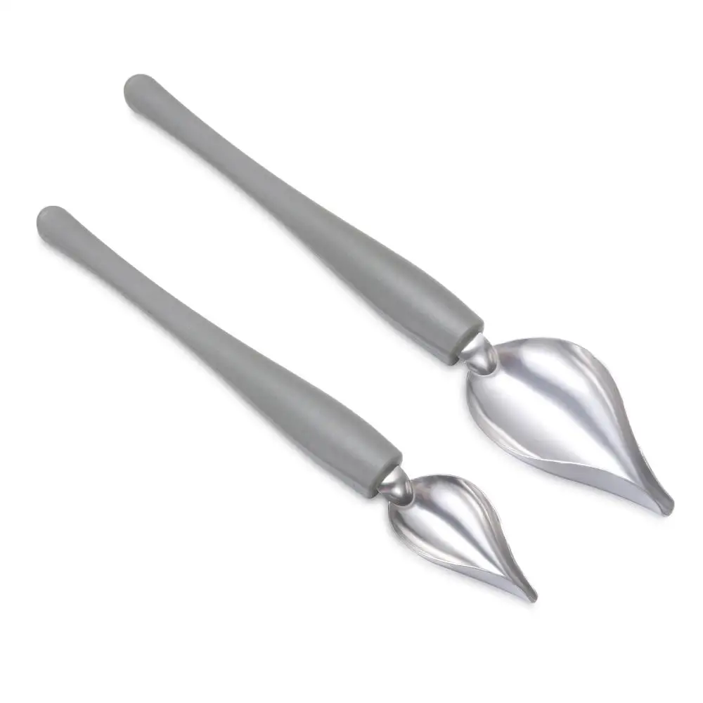 Ложка для соуса из нержавеющей стали шеф-повар искусственная ложка дизайнерская