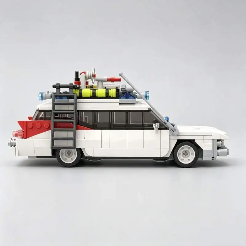 Конструктор MOC «Скорая помощь: Сверхъестественная машина реагирования» (412 деталей), архитектурная модель, развивающая игрушка для сборки, коллекционный подарок (art.: 3920dc01ace15) - 3920dc01ace15