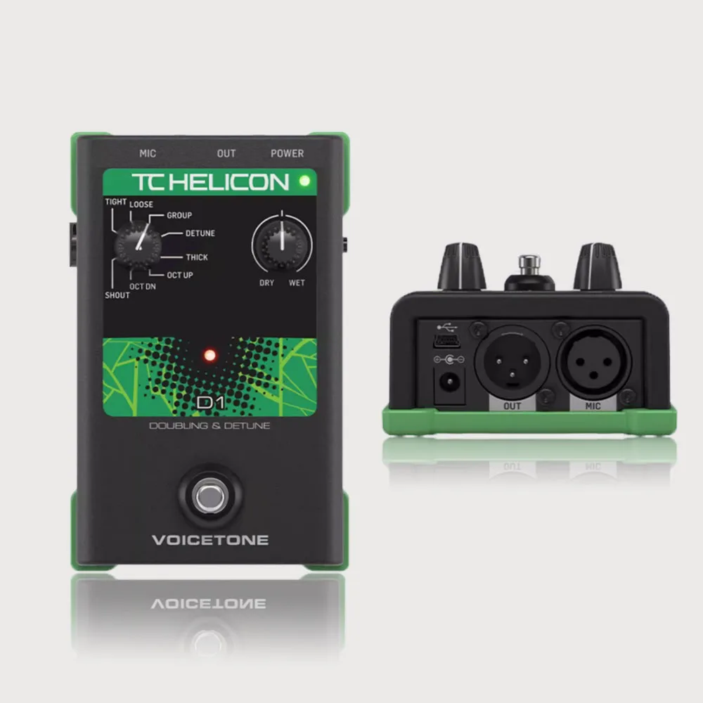 TC-Helicon VoiceTone D1 Педаль вокальных эффектов |   Голосовой процессор Stompbox для певцов |   Сценическое и студийное оборудование (art.: 3920cdff3d6f2) - 3920cdff3d6f2