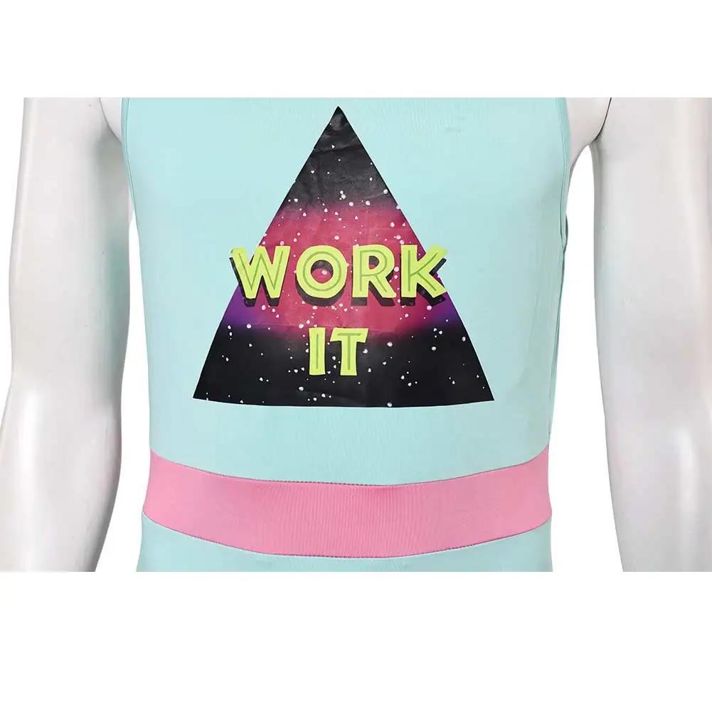 Мужские костюмы для косплея 80s мужской ретро-костюм на Хэллоуин Женский костюм