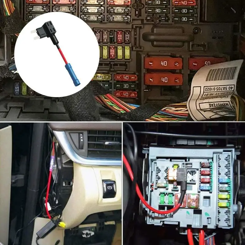 Добавить адаптер предохранителя цепи для блока питания Безопасный разъем